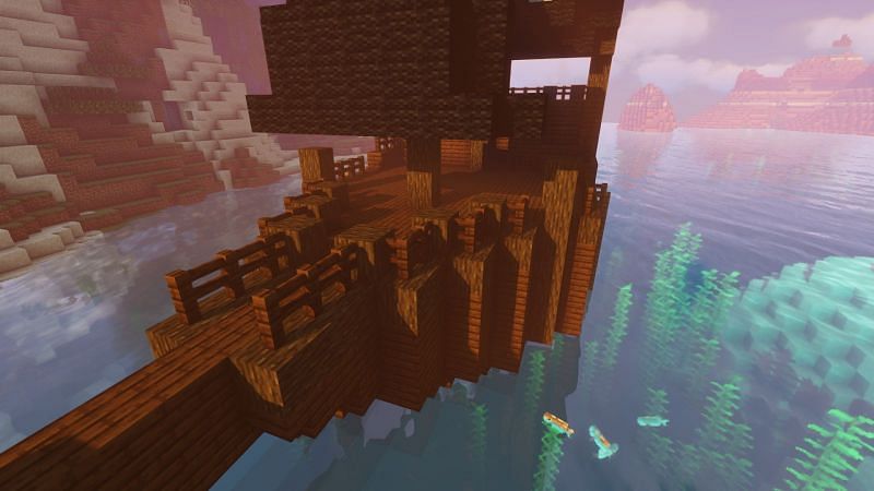 Как построить корабль в Minecraft15