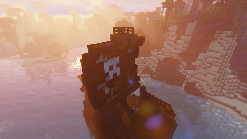 Как построить корабль в Minecraft14