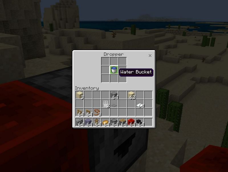 Как создавать/использовать дропперы в Minecraft4